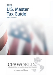 2023 US Master Tax Guide (TAX345) - 20 CPE Hours