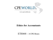 Ethics for Accountants - 4 CPE Hours (ETH468)