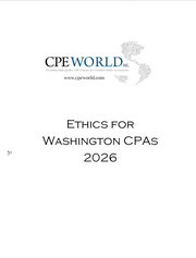 Ethics for Washington CPAs 2026 (ETH651) - 4 CPE Hours