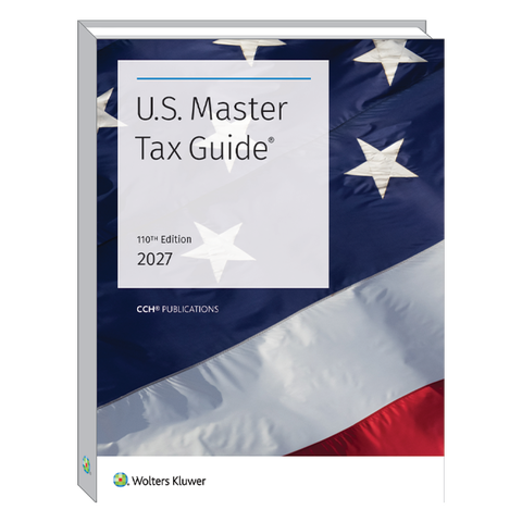 2027 US Master Tax Guide (TAX746) - 40 CPE Hours- Pre-Order